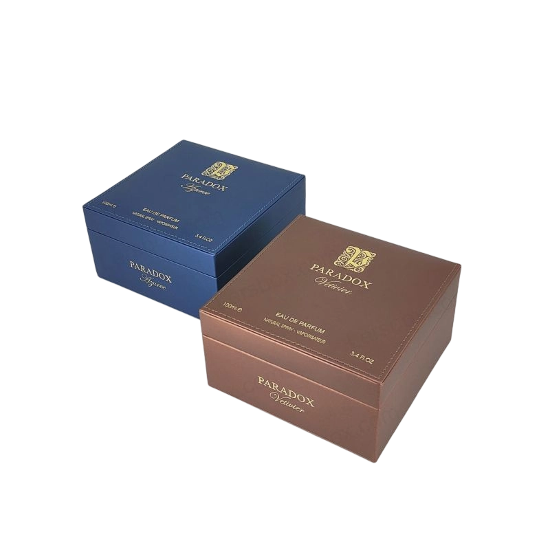 耐用时尚的 PU 皮盒，定制设计，适合零售、礼品和存储需求 PU002
