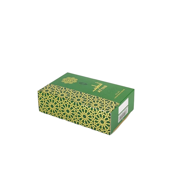 适用于奢侈品的印刷纸折边盒，非常适合运输和零售包装 PTE008