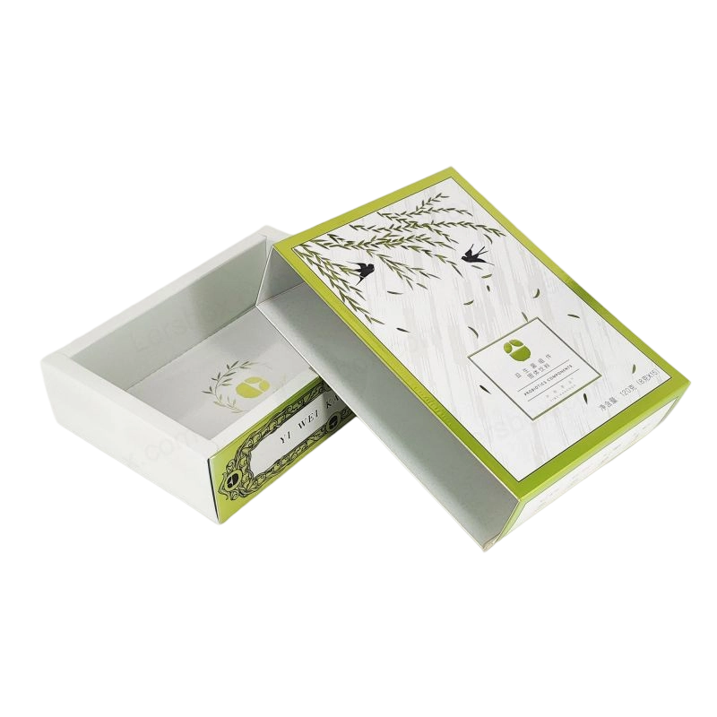 经济实惠的定制印刷纸折边盒，用于安全包装和时尚展示选项 PTE011